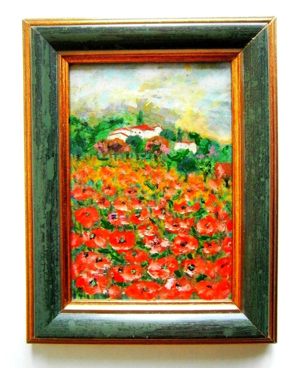 Poppy fields 1 by Emlia Urbankov
