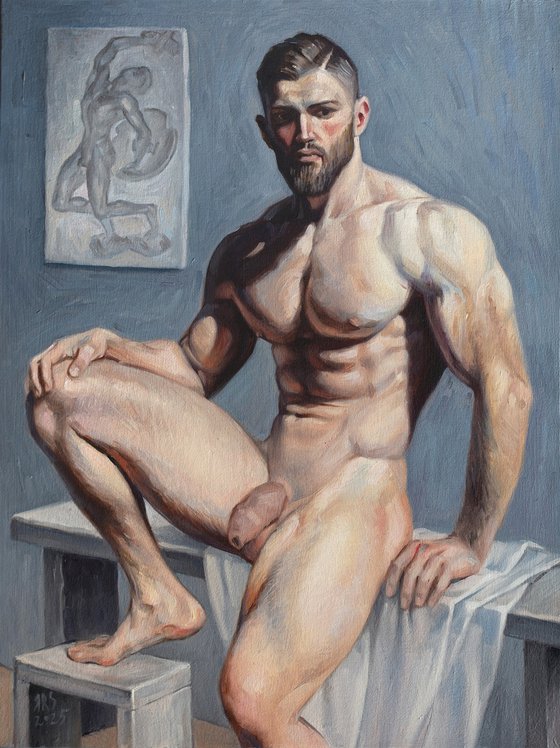 NUDE MALE MODEL #2