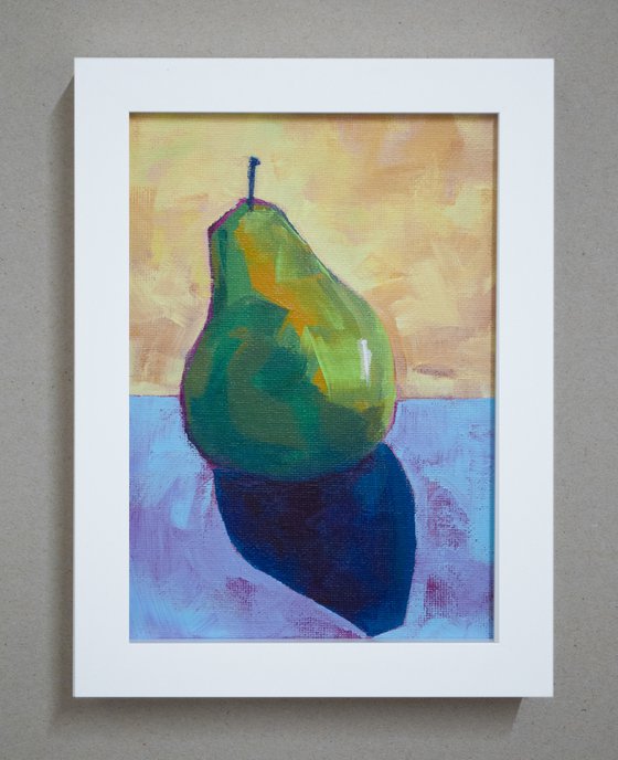 Small framed 'Pear'