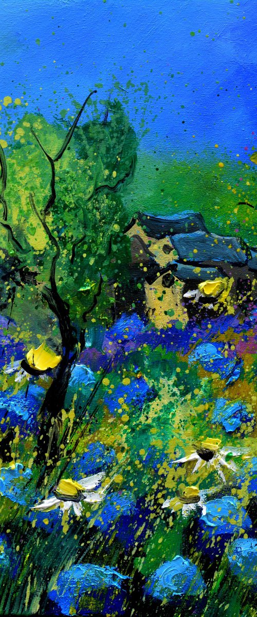 Blue village 4422 by Pol Henry Ledent