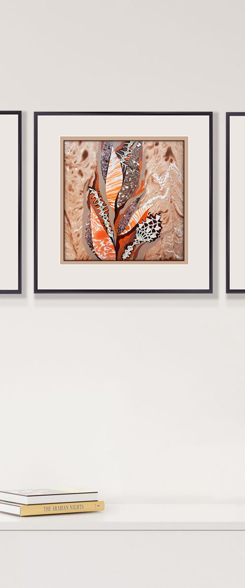 Set of 3 «Cozy Oasis» by Mariia Raskin