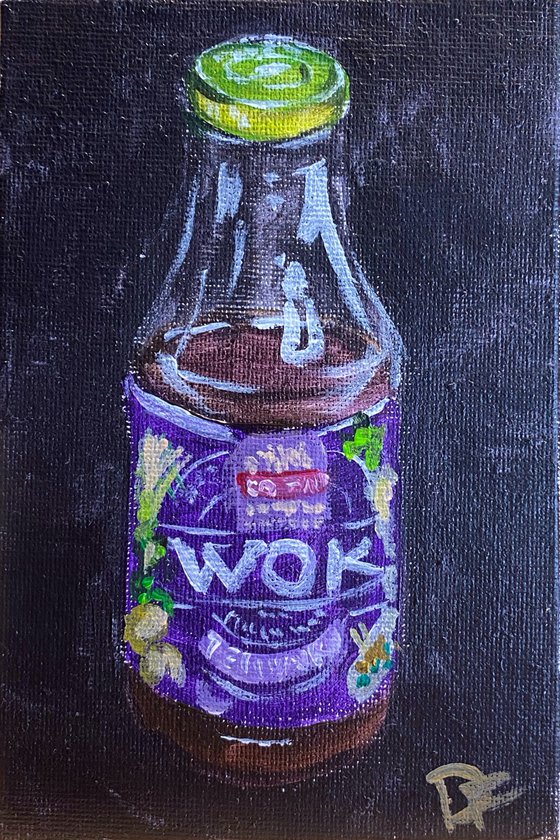 Teriyaki sauce, still life
