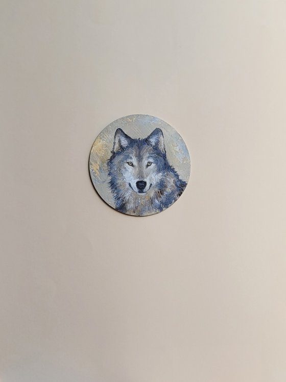 Portrait of a wolf