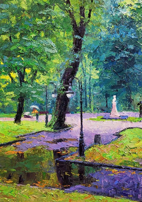 City park by Boris Serdyuk