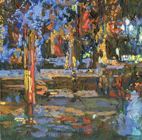 New Year. Pushkin Square