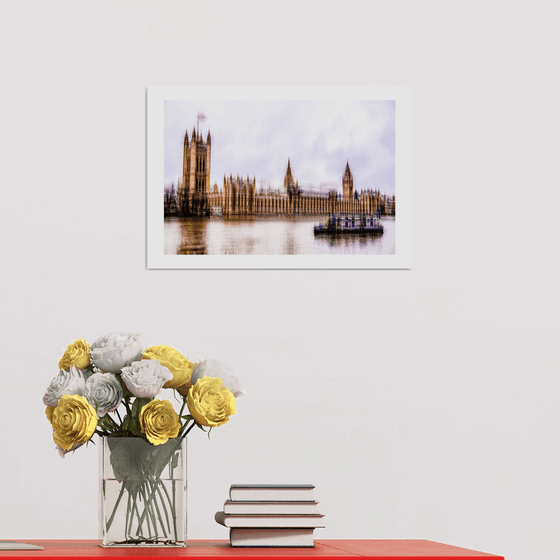 Agitated Views #4: Palace of Westminster and Big Ben (Limited Edition of 10)