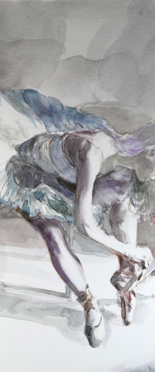 Ballet dancer by Aleksandra Galas