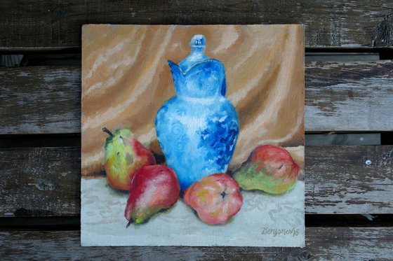 Pears and Jug