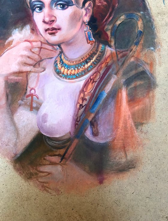 Egyptian woman portrait