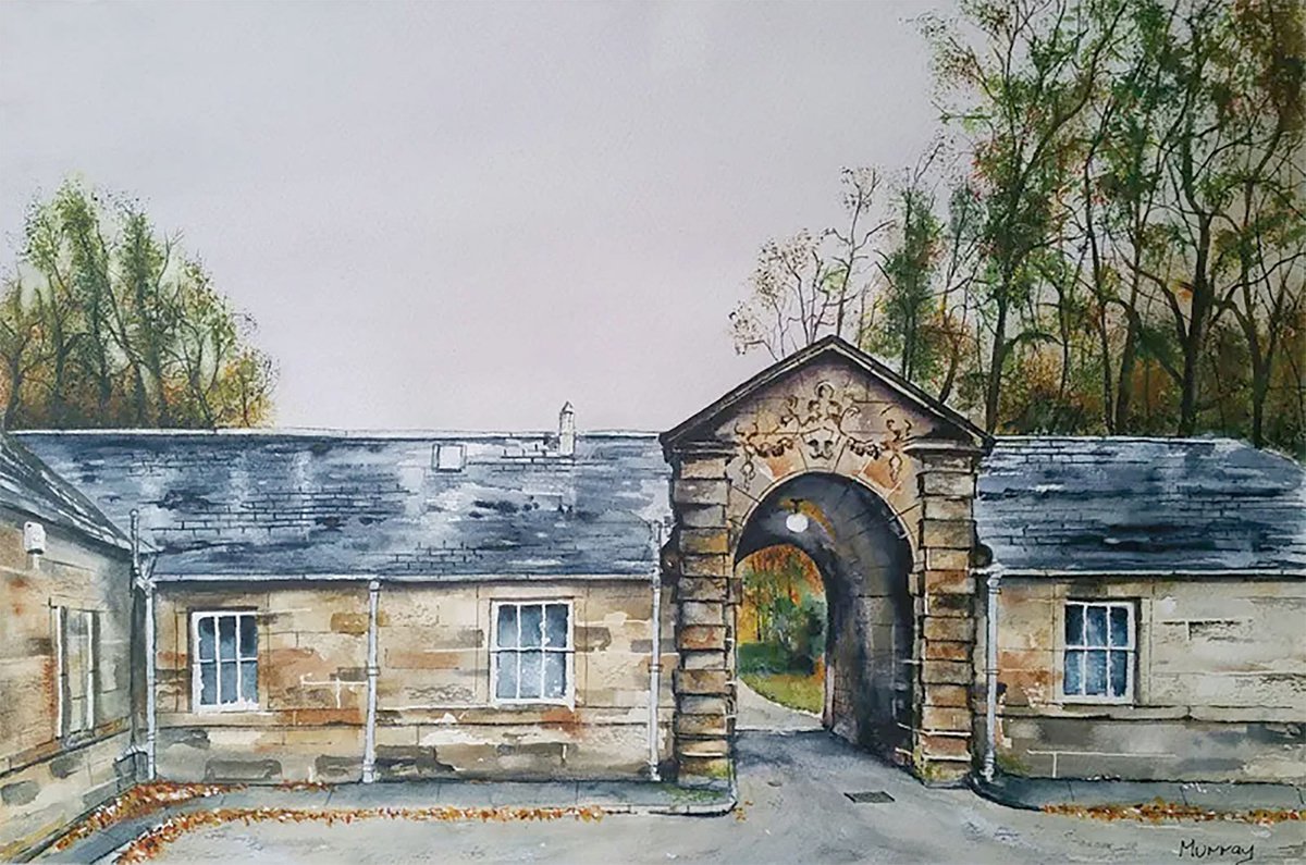 Stables Pollok Country Park Glasgow Scotland by Stephen Murray