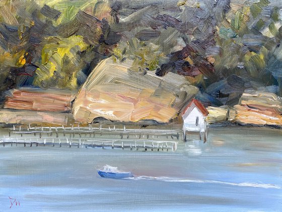 Sydney harbour-goat island