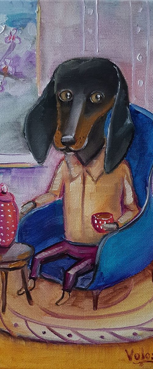 Morning cocoa by Mary Voloshyna