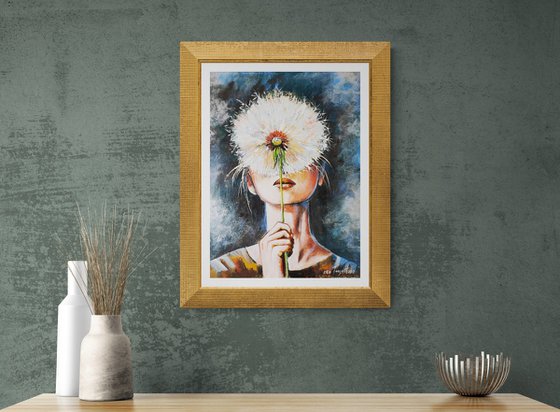 Behind the Dandelion