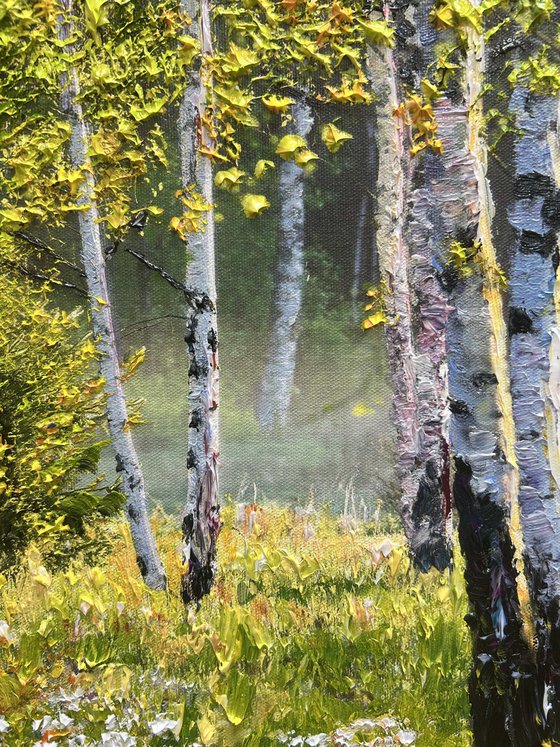 Love's Bloom In Misty Woods