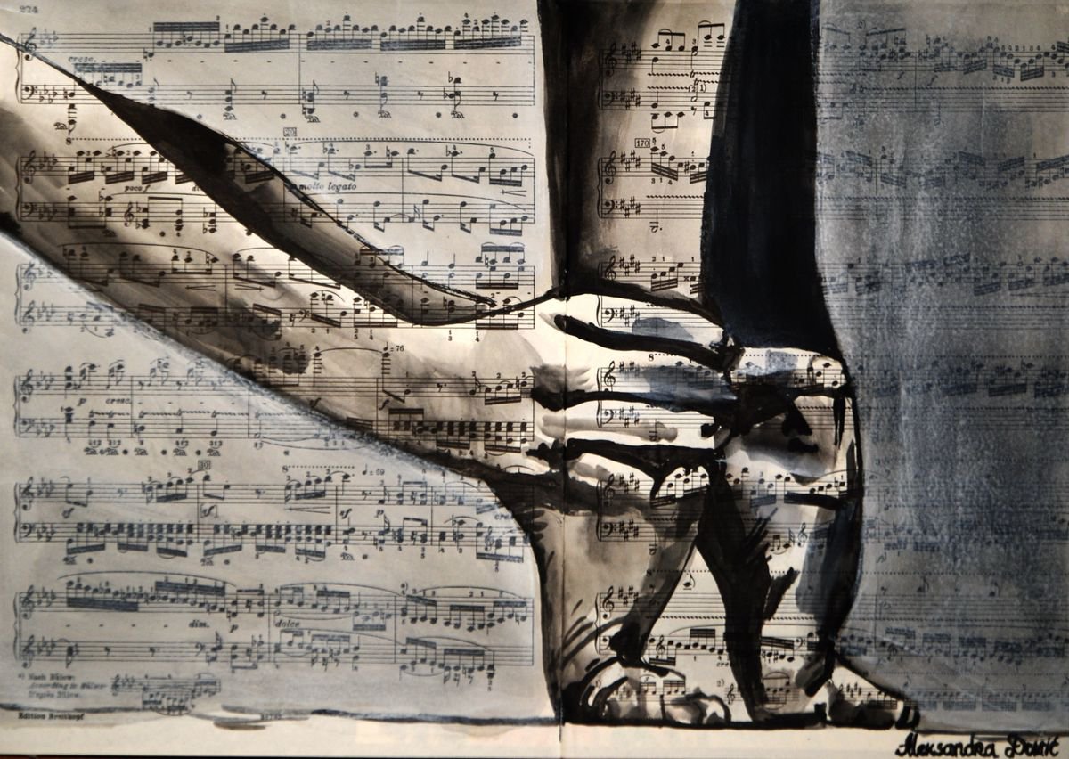 First moves /42 x 29.5 cm by Alexandra Djokic