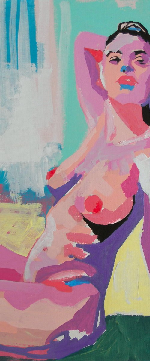 Abstract Female Nude by Andrew Orton
