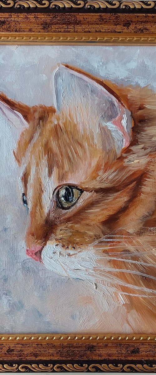 Ginger Cat by Ira Whittaker