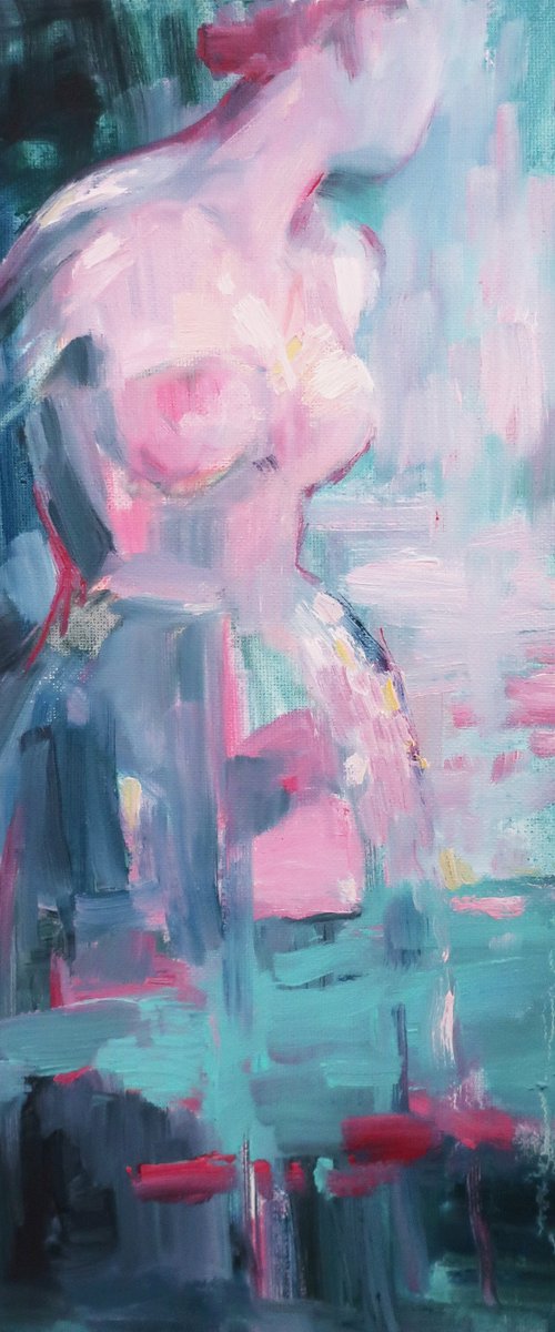 Green - Pink by Anna Shchapova