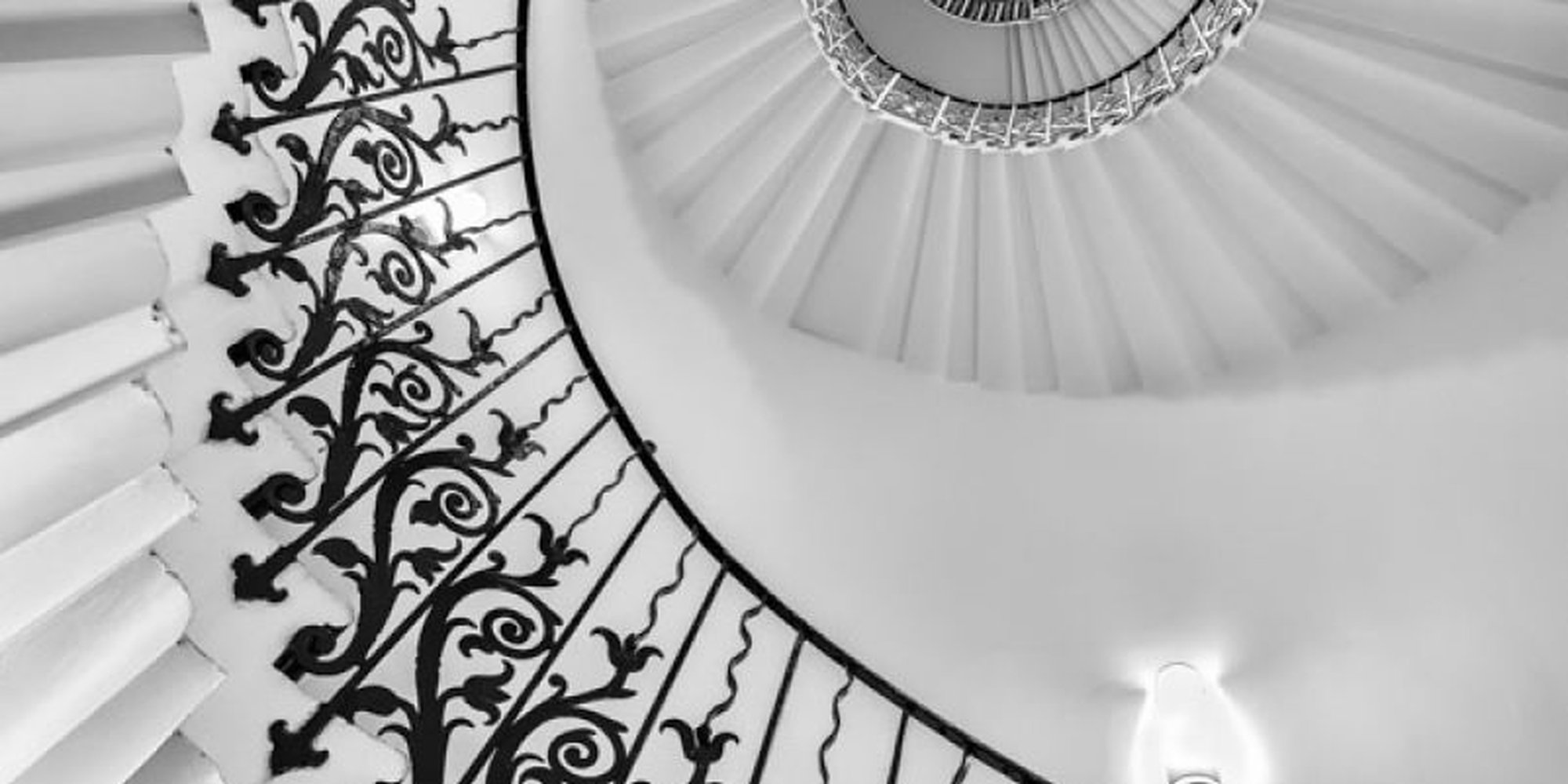 Art of the Day: "Ben Robson Hull, The Queen's House Tulip Staircase, London  - Limited Edition Print" by Ben Robson Hull