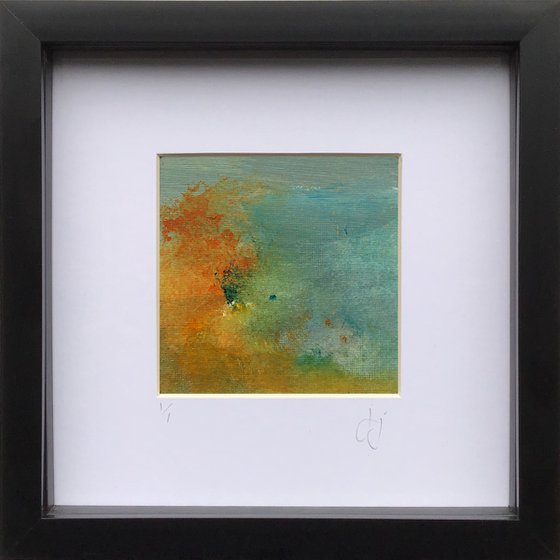 Edit 14 - Small, exclusive framed painting