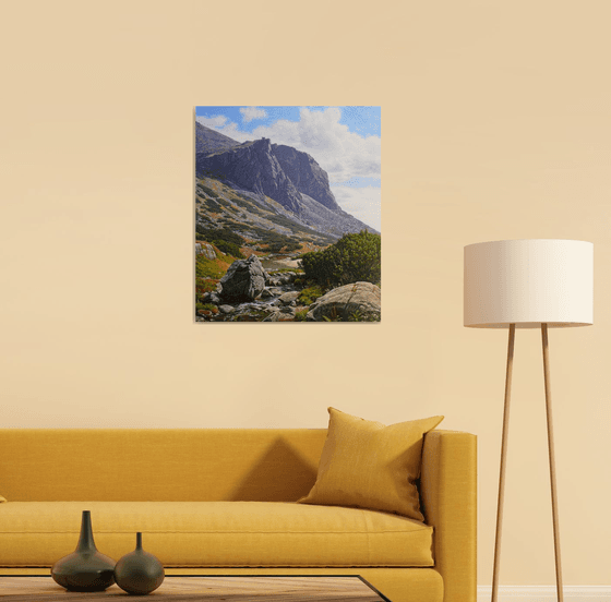 Mountain stream in High Tatra