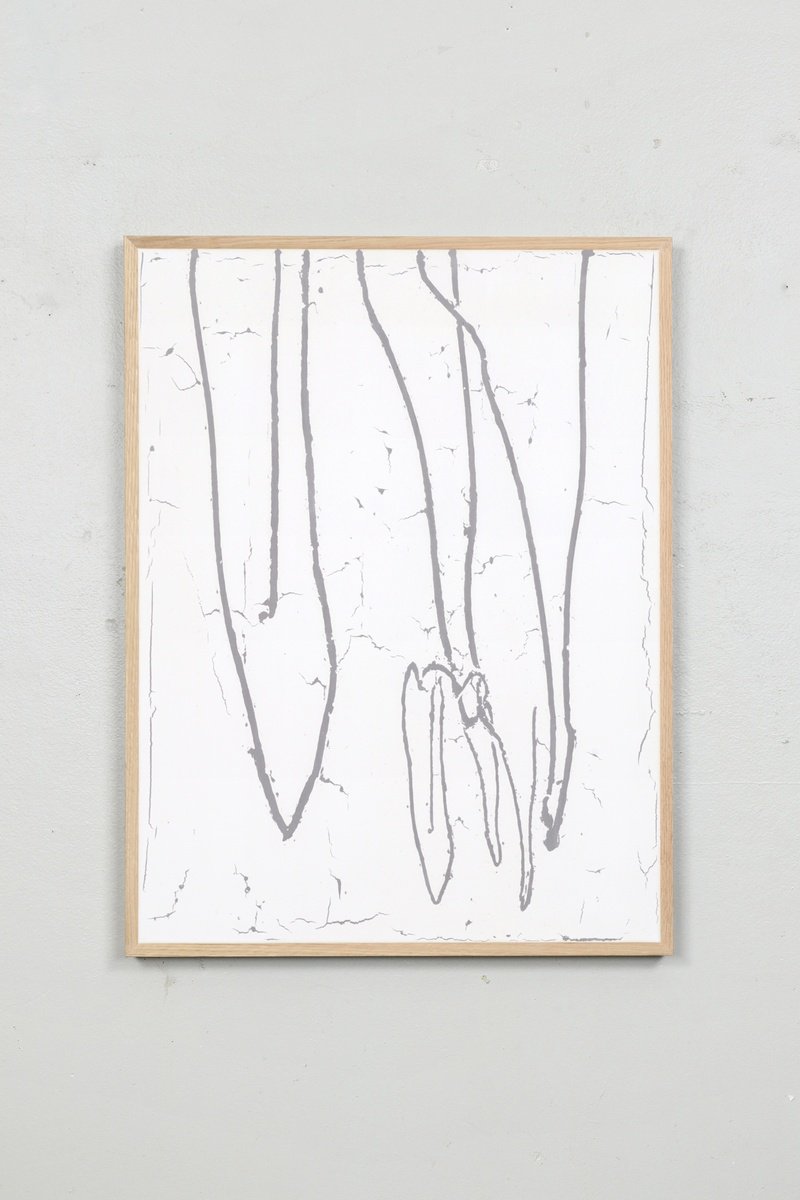 Abstract Painting By Johan Soderstrom, 25 X 33, #521 State And Capital, Original Artwork