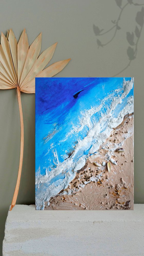 Seascape with with shells