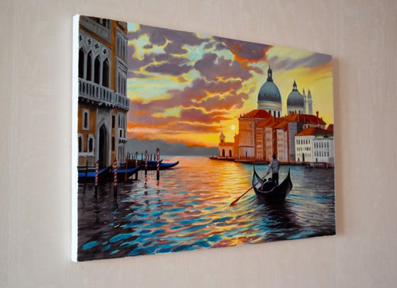 Sunset in Venice