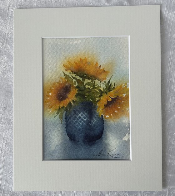 Sunflowers miniature