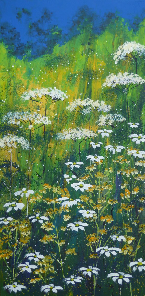 High Summer Meadow by Elaine Allender