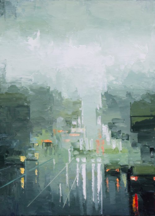 ABSTRACT CITYSCAPE by Oleksii Vylusk
