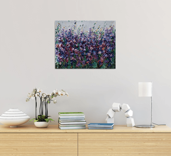Plum Blossom Mixed Media
