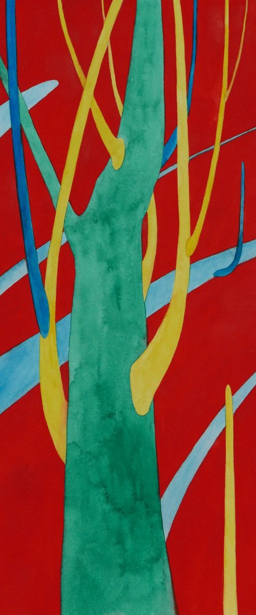 Trees portraits 1 by Karina Danylchuk