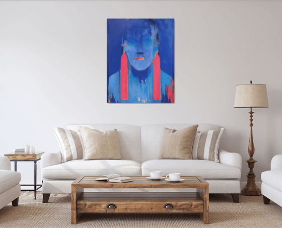 Ultramarine Portrait