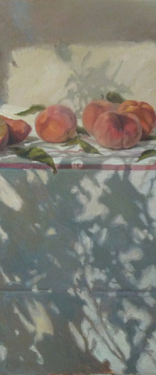 Shadows and Peaches by Radosveta Zhelyazkova