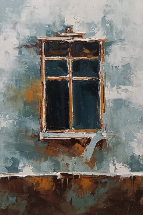 Window on an old house 1 by Marinko Šaric