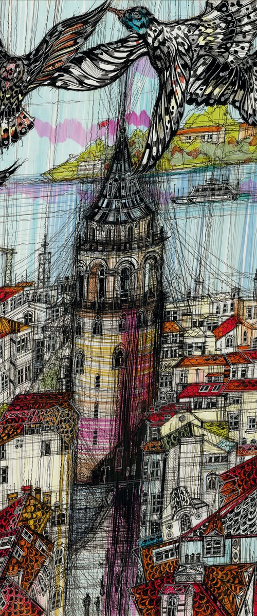 Galata Tower by Maria Susarenko