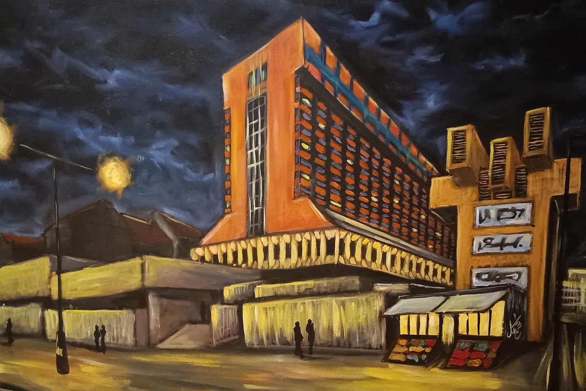 Acrylic Painting , Lost In Synthetic - Forgotten Prague Series By Tiziano Marasco, 39 X 28, Artwork For Sale On Artfinder