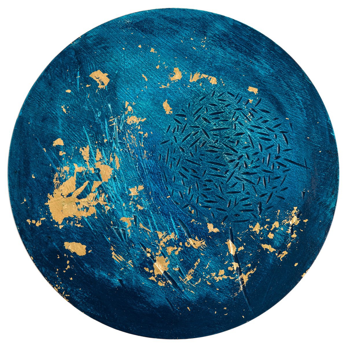 Abstract Landscape Painting By Chloe Yandell, 10 X 10, Eta, Original Artwork