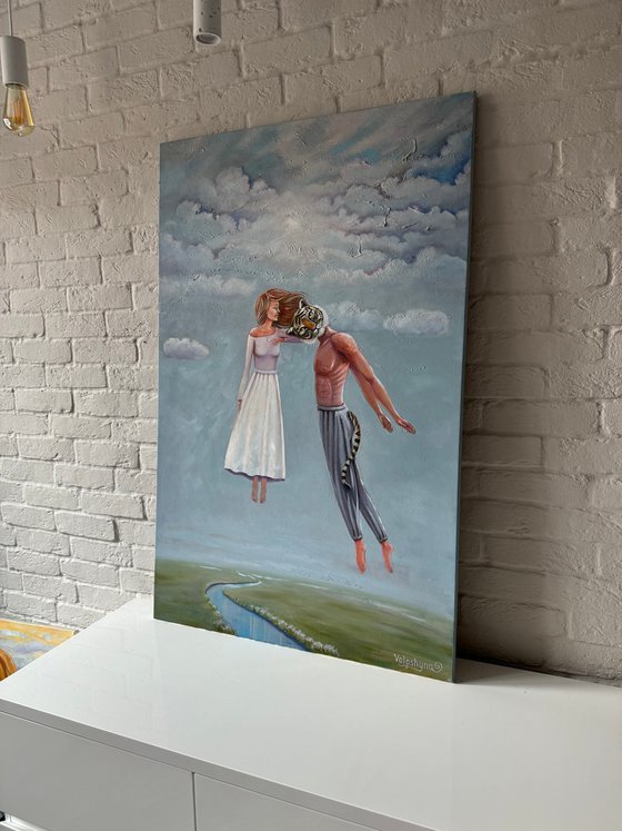Between heaven and earth