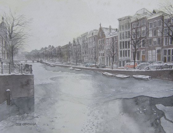 In the direction of the Leidsestraat, Amsterdam.
