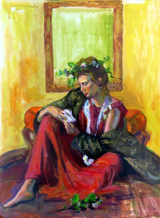 Woman with a Mirror