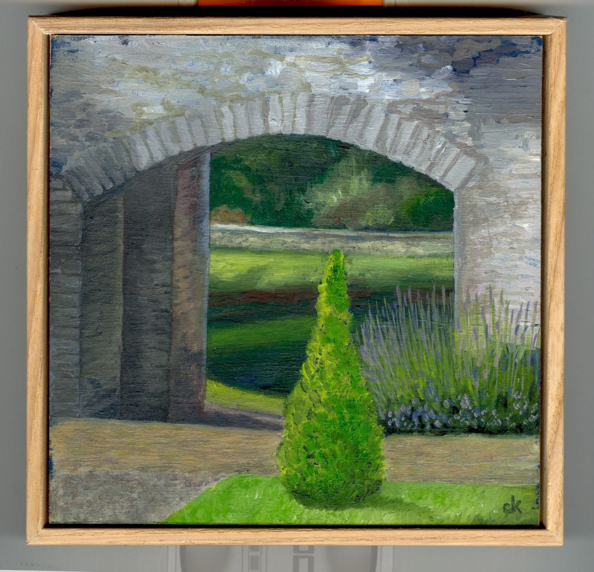 Aberglasney Arches 1 by Carole King