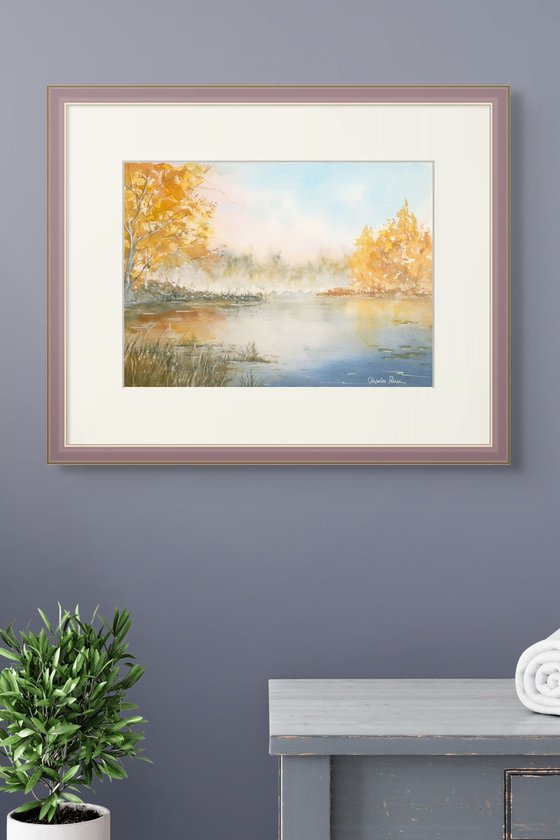 Autumn Lake Reflections