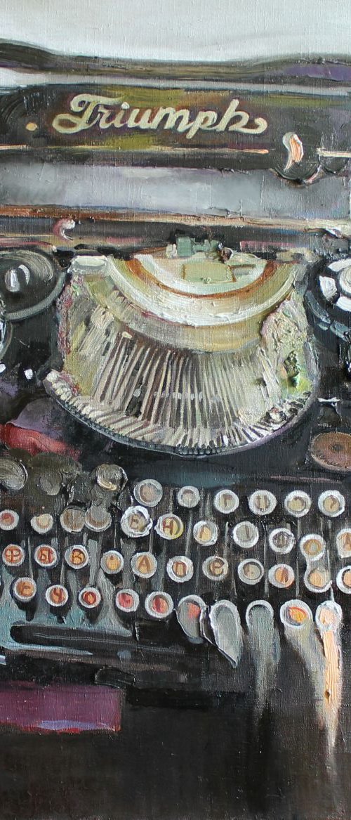 "Printer + keyboard = printing machine" by Anastasiia Grygorieva