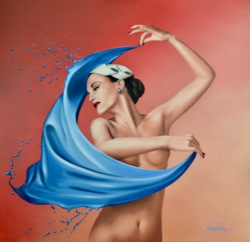 Splash of Blue by Johnny Popkess