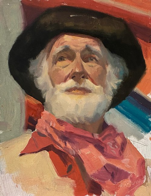 Old Cowboy by Paul Cheng
