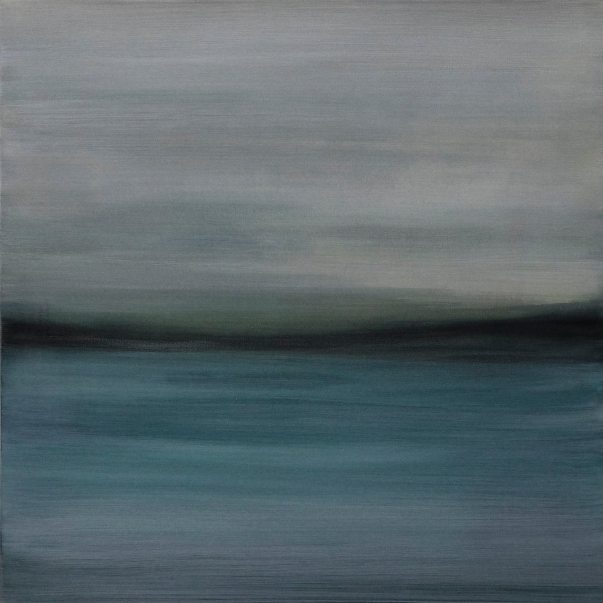 Abstract Acrylic Painting By Pier Maurizio Greco, 31 X 31", Ignoto Incanto, Original Artwork