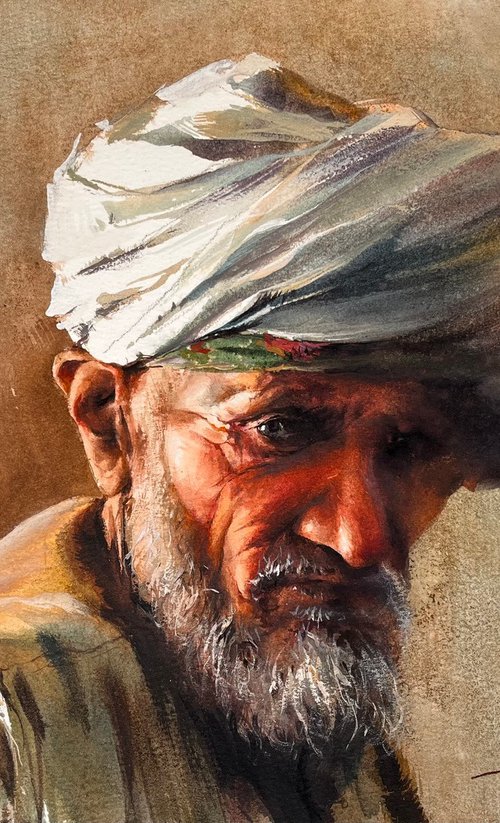 The Elder's Gaze by Alisher Matchanov