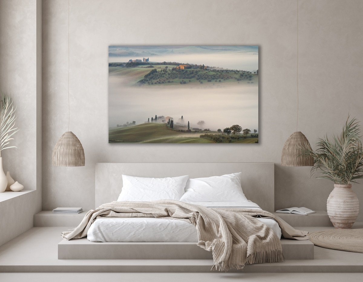 Photorealistic Landscape Photograph By Pavel Oskin, 66 X 43", Duo, Original Artwork
